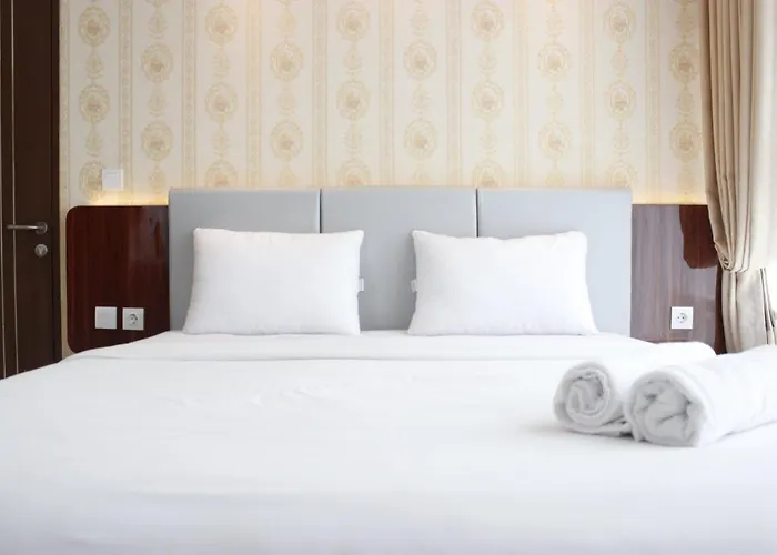 Deluxe 2BR at The Green Kosambi Bandung Apartment By Travelio